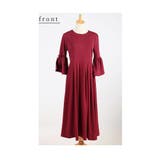 艶めくパールが美しいフレアスリーブロングワンピース レディース ファッション | Sawa a la mode | 詳細画像25