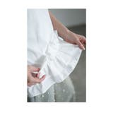お袖に輝くパールの裾シャーリングフリルトップス レディース ファッション | Sawa a la mode | 詳細画像10