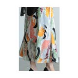 アートな華やかさで彩るペイント柄スカート レディース ファッション | Sawa a la mode | 詳細画像18