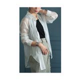 後ろ姿を美しく魅せる花柄カットシアーブラウス レディース ファッション | Sawa a la mode | 詳細画像14