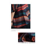 こなれるヒトクセ水彩ボーダーフレアトップス レディース ファッション | Sawa a la mode | 詳細画像11