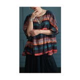 こなれるヒトクセ水彩ボーダーフレアトップス レディース ファッション | Sawa a la mode | 詳細画像14