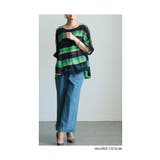 こなれるヒトクセ水彩ボーダーフレアトップス レディース ファッション | Sawa a la mode | 詳細画像17