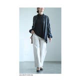 こなれた大人のギャザースリーブデニムシャツトップス レディース ファッション | Sawa a la mode | 詳細画像9