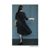 パターン化しない洒落感纏う重ね着風シャツワンピース レディース ファッション | Sawa a la mode | 詳細画像8