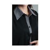 パターン化しない洒落感纏う重ね着風シャツワンピース レディース ファッション | Sawa a la mode | 詳細画像14