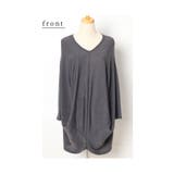 メリハリで魅せる変形ドレープニットトップス レディース ファッション | Sawa a la mode | 詳細画像20