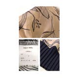 品ある大人の華やぎリーフ柄シアートップス レディース ファッション | Sawa a la mode | 詳細画像24