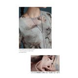 モードな洒落感際立つマーブル柄チュールトップス レディース ファッション | Sawa a la mode | 詳細画像4