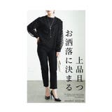 レディに決まるドット柄ふんわり袖シアートップス レディース ファッション | Sawa a la mode | 詳細画像2