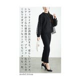 レディに決まるドット柄ふんわり袖シアートップス レディース ファッション | Sawa a la mode | 詳細画像6