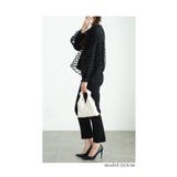 レディに決まるドット柄ふんわり袖シアートップス レディース ファッション | Sawa a la mode | 詳細画像10