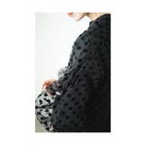 レディに決まるドット柄ふんわり袖シアートップス レディース ファッション | Sawa a la mode | 詳細画像16