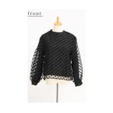 レディに決まるドット柄ふんわり袖シアートップス レディース ファッション | Sawa a la mode | 詳細画像20