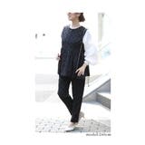 大人が着こなせるドット柄ペプラムベスト レディース ファッション | Sawa a la mode | 詳細画像18