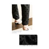 大人が着こなせるドット柄テーパードパンツ レディース ファッション | Sawa a la mode | 詳細画像4