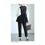 大人が着こなせるドット柄テーパードパンツ レディース ファッション | Sawa a la mode | 詳細画像13