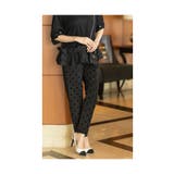 大人が着こなせるドット柄テーパードパンツ レディース ファッション | Sawa a la mode | 詳細画像16