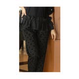 大人が着こなせるドット柄テーパードパンツ レディース ファッション | Sawa a la mode | 詳細画像17