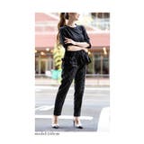 大人が着こなせるドット柄テーパードパンツ レディース ファッション | Sawa a la mode | 詳細画像18