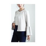 ポケットに輝くパールのフレアスリーブジャケット レディース ファッション | Sawa a la mode | 詳細画像13