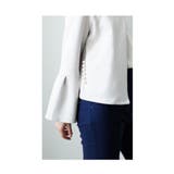 ポケットに輝くパールのフレアスリーブジャケット レディース ファッション | Sawa a la mode | 詳細画像15