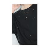 星のようにきらきら瞬くビジュープルオーバートップス レディース ファッション | Sawa a la mode | 詳細画像18