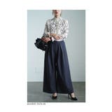 お手洗いの時に裾がつかないストレッチタックワイドパンツ レディース ファッション | Sawa a la mode | 詳細画像18