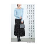 デコルテ美人見えなリボンカラーニットトップス レディース ファッション | Sawa a la mode | 詳細画像6