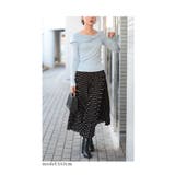 デコルテ美人見えなリボンカラーニットトップス レディース ファッション | Sawa a la mode | 詳細画像9