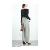 デコルテ美人見えなリボンカラーニットトップス レディース ファッション | Sawa a la mode | 詳細画像14