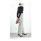 デコルテ美人見えなリボンカラーニットトップス レディース ファッション | Sawa a la mode | 詳細画像17