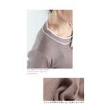 ボウタイリボン付きマーメイドニットワンピース レディース ファッション | Sawa a la mode | 詳細画像4 