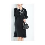 ボウタイリボン付きマーメイドニットワンピース レディース ファッション | Sawa a la mode | 詳細画像19 