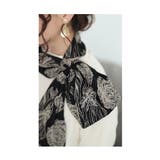 付けるだけで首元を華やげる大人の総柄ストール レディース ファッション | Sawa a la mode | 詳細画像8
