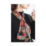 付けるだけで首元を華やげる大人の総柄ストール レディース ファッション | Sawa a la mode | 詳細画像15