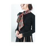 付けるだけで首元を華やげる大人の総柄ストール レディース ファッション | Sawa a la mode | 詳細画像16