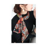 付けるだけで首元を華やげる大人の総柄ストール レディース ファッション | Sawa a la mode | 詳細画像18