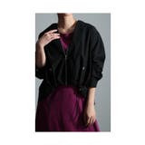 コーデをキレ良くするバックプリーツブルゾン レディース ファッション | Sawa a la mode | 詳細画像13