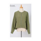 コーデをキレ良くするバックプリーツブルゾン レディース ファッション | Sawa a la mode | 詳細画像20