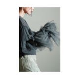 スイートにこなれるチュールフリル袖トレーナー レディース ファッション | Sawa a la mode | 詳細画像18