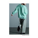 女っぽアクティブな着こなし重なるシフォントレーナー レディース ファッション | Sawa a la mode | 詳細画像8