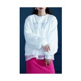 女っぽアクティブな着こなし重なるシフォントレーナー レディース ファッション | Sawa a la mode | 詳細画像16
