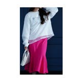 女っぽアクティブな着こなし重なるシフォントレーナー レディース ファッション | Sawa a la mode | 詳細画像19