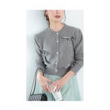 大人可愛いリボンモチーフのニットカーディガン レディース ファッション | Sawa a la mode | 詳細画像15