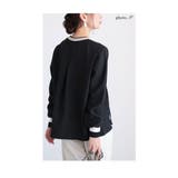 連なるクローバー画のきれいめ袖リブトップス レディース ファッション | Sawa a la mode | 詳細画像7