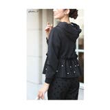 艶めくパールが可愛いペプラムパーカー レディース ファッション | Sawa a la mode | 詳細画像8