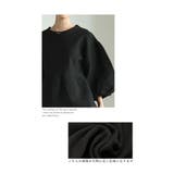 ふんわりボリューム袖のペプラムプルオーバートップス レディース ファッション | Sawa a la mode | 詳細画像10