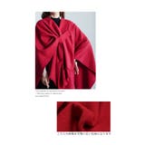 どんなスタイルにも馴染む大判ストールポンチョ レディース ファッション | Sawa a la mode | 詳細画像9