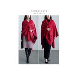 どんなスタイルにも馴染む大判ストールポンチョ レディース ファッション | Sawa a la mode | 詳細画像12